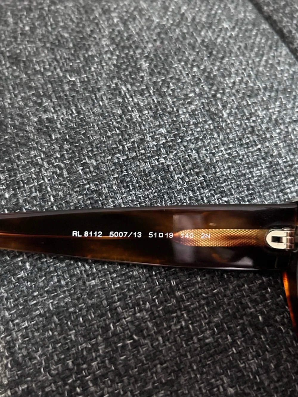 Tortoiseshell Cat-Eye Sunglasses with Silver Accents - Vintage Ralph Lauren